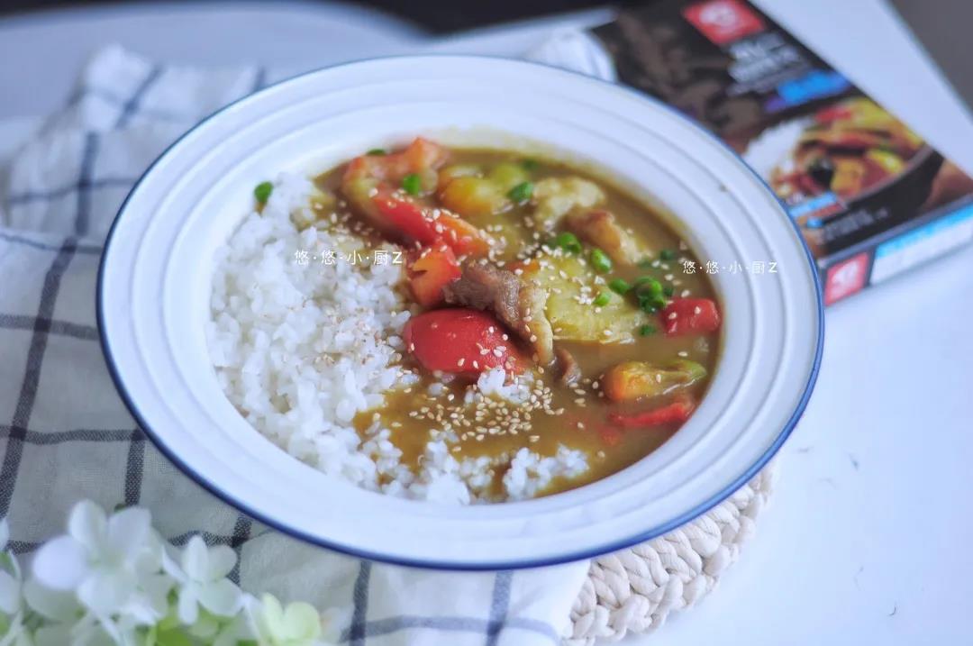 挑戰咖喱的100種吃法---日式土豆咖喱蓋飯